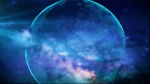 Universal network. Global technology background Stock Footage 84038693