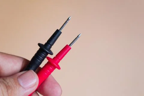 Universal Probe Test Leads Pin for Digital Multimeter - Precision Testing E.. Stock Photos