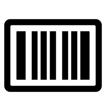 Universal Product Barcode Illustrazione stock