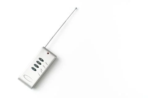 Universal remote control for electronic devices. Stock Photos