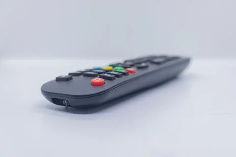 Universal Remote Control with Infrared Sensor for Electronics Stock Photos