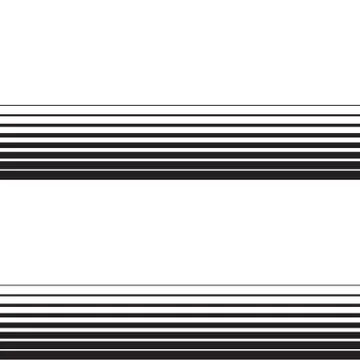 Universal repeating abstract shape in black and white Stock-Illustration