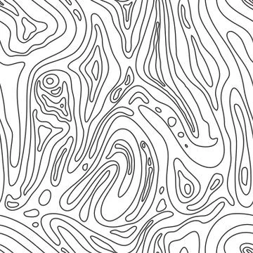 Universal seamless abstract pattern doodle geometric lines in re Stock Illustration
