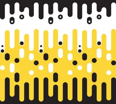 Universal seamless abstract pattern doodle geometric lines in re Stock Illustration