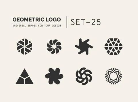 Universal shapes for your design Stock Illustration