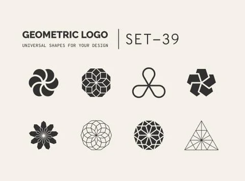 Universal shapes for your design Stock Illustration