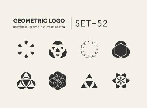 Universal shapes for your design Stock Illustration