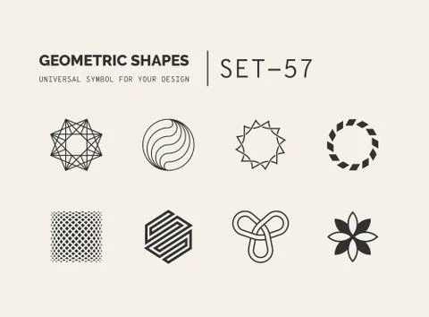 Universal shapes for your design Stock-Illustration