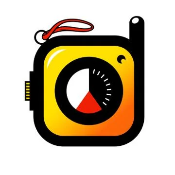 Universal stopwatch Stock Illustration