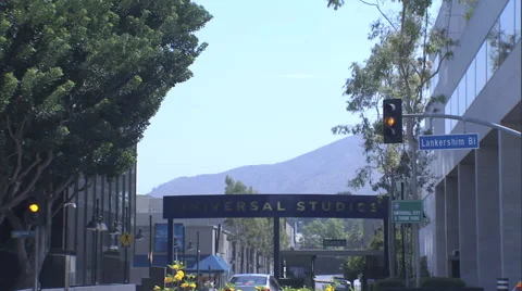 Universal Studio Gate Stock Footage 52801295