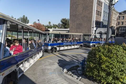 Universal studio tour Stock Photos