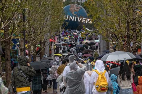 Universal Studios Beijing opening, China - 20 Sep 2021 Stock Photos