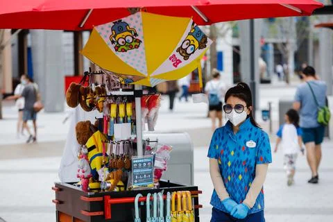 Universal Studios Beijing reopens amid easing of COVID-19 restrictions, China -  Stock Photos