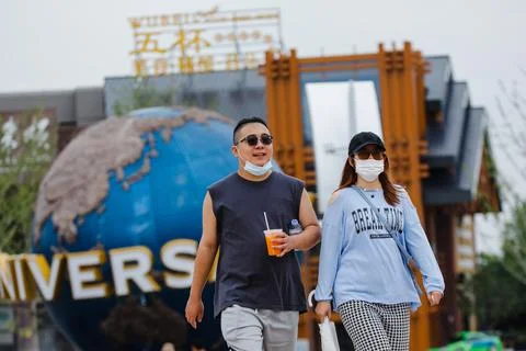 Universal Studios Beijing reopens amid easing of COVID-19 restrictions, China -  Stock Photos