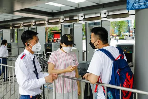 Universal Studios Beijing reopens amid easing of COVID-19 restrictions, China -  Stock Photos