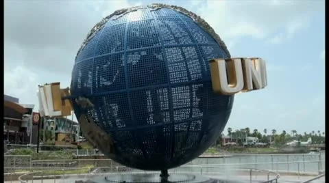 Universal Studios Globe Stockbeeldmateriaal 11601324