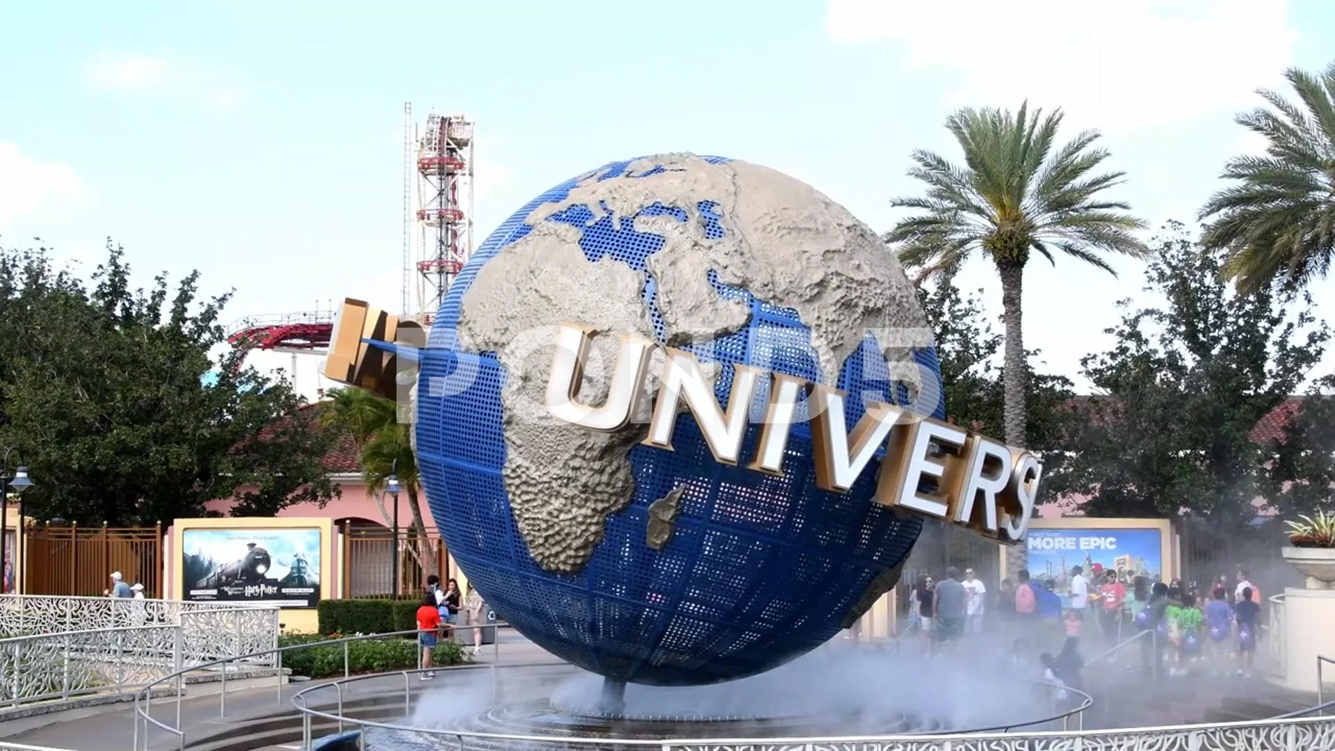 Universal CityWalk - greenscreen