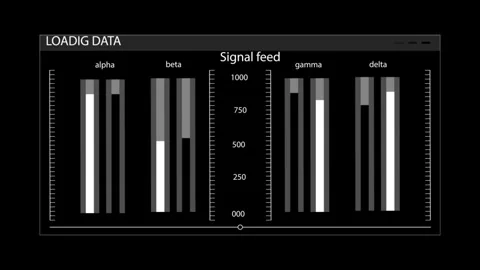 Universal Technology Line and frame Video overlay Futuristic HUD Video stock 303233378