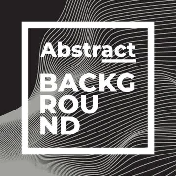 Universal trend geometric shape with text template. Stock Illustration