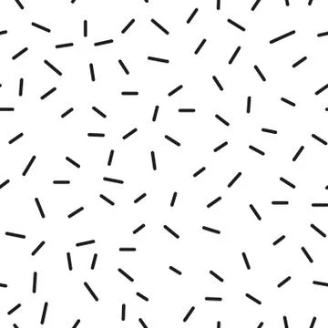 Universal vector seamless pattern of simple elements Stock Illustration