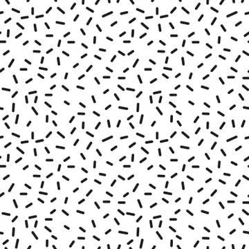 Universal vector seamless pattern of simple elements Stock Illustration