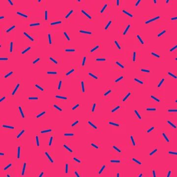 Universal vector seamless pattern of simple elements Illustrazione stock