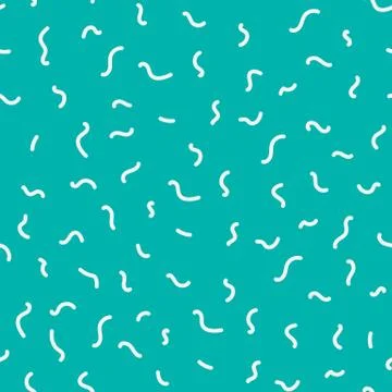 Universal vector seamless pattern of simple elements Illustrazione stock