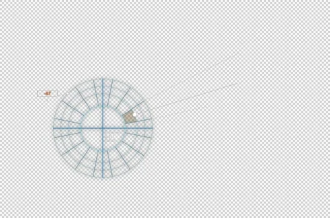 Universe 01 Element 01 WITH ALPHA CHANNEL Vídeo Stock 332557690