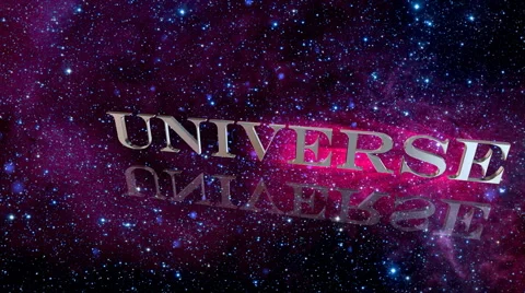 Universe. Background and caption Stock Footage 57532370