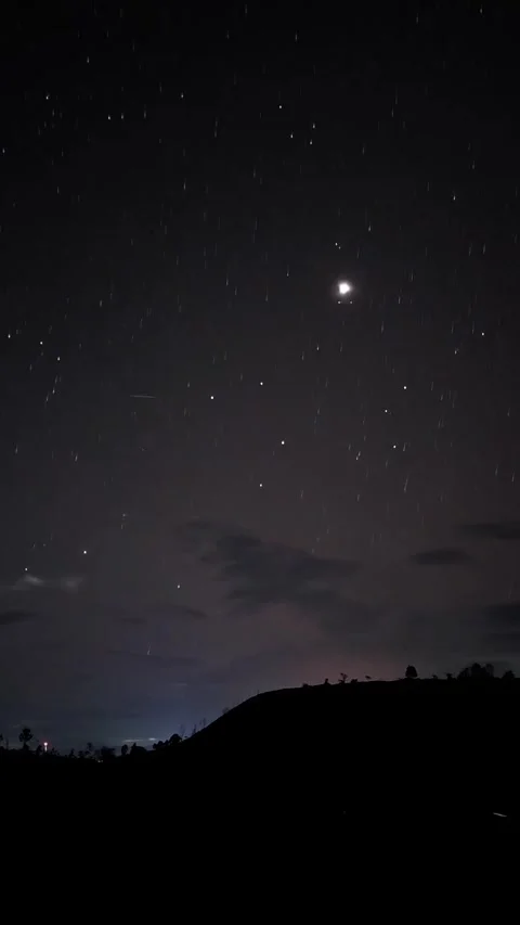 Universe background at night Stock Footage 327066085