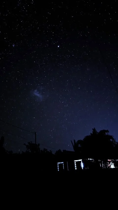 Universe background at night Stock Footage 327066204