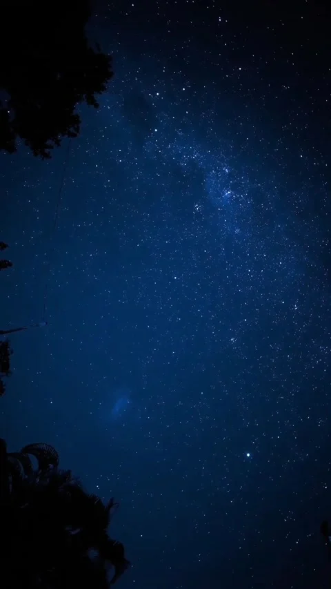 Universe background at night Stock Footage 327066416