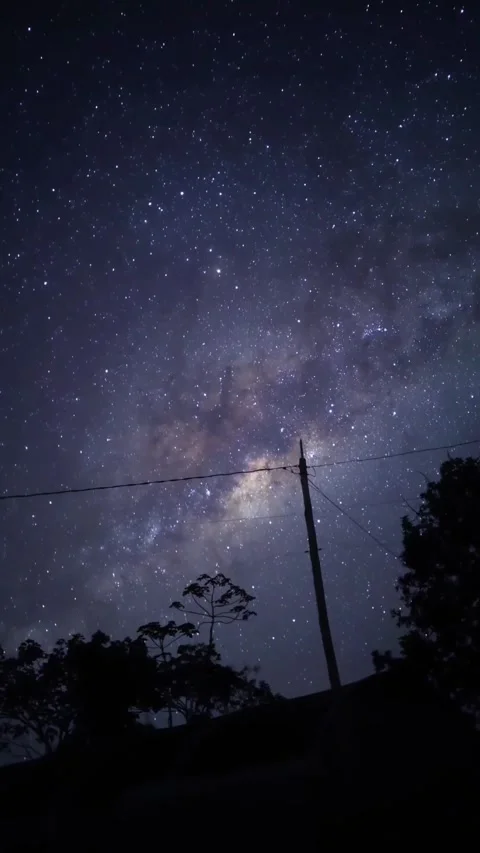 Universe background at night Stock Footage 327067141