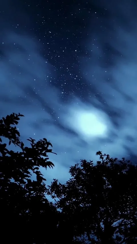 Universe background at night Stock Footage 327067242