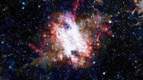 Universe background stars. Elements of this image furnished by NASA Stock Photos