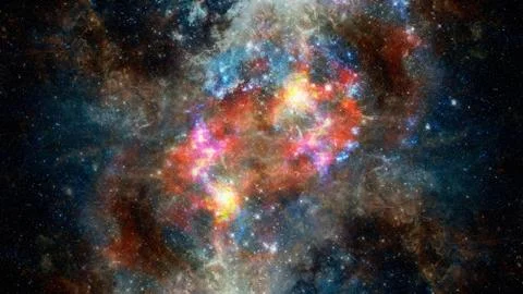 Universe background stars. Elements of this image furnished by NASA Stock Photos