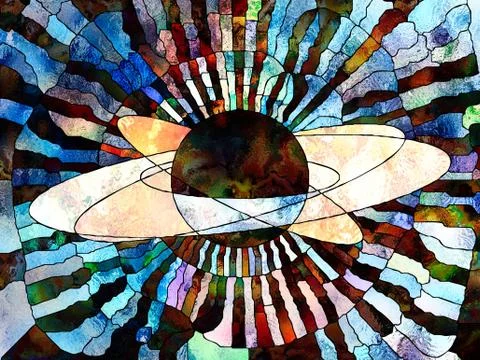 Universe of Colors Stockillustratie