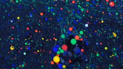 Universe in a cup Video stock 114644727