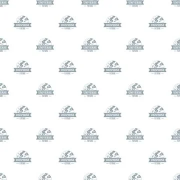 Universe future pattern vector seamless Illustrazione stock