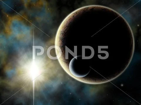 Universe Stock Illustrationen