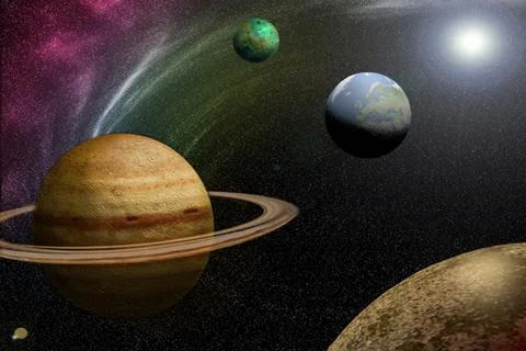 UNIVERSE Ilustración de archivo