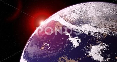 Universe landscape Stock Illustrationen