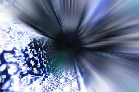 Universe space object ufo Stock Illustration