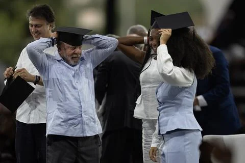 University for All program marks 21st anniversary in Sao Paulo, Brazil - 31 Mar  Stock Photos