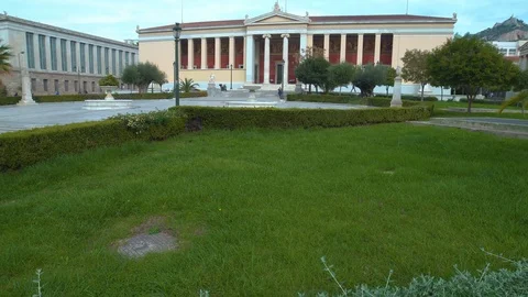 University of Athens Stock Footage 97839438