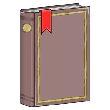 University book for study Stock Illustration