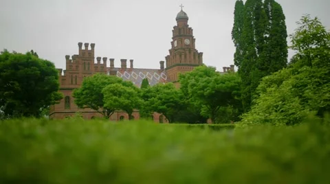University in Chernivtsi Stock Footage 59145471