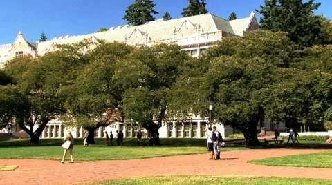 University Video stock 8635338