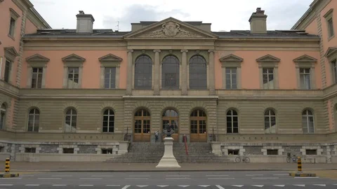 The University of Geneva Stock Footage 87818568