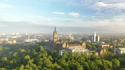 University of Glasgow Stock Footage 138029319